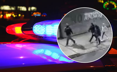 תיעוד: הבריונים נמלטים לאחר תקיפת איש העסקים החרדי