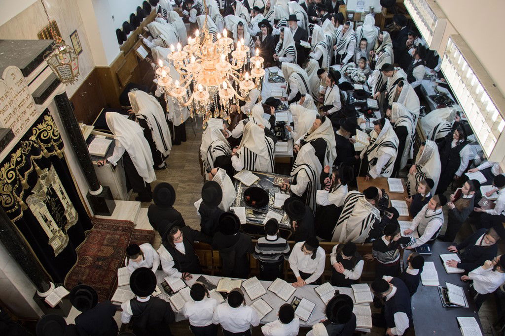 גלריה: האדמו"ר מסאטמר קפץ לביקור בזק באנטוורפן