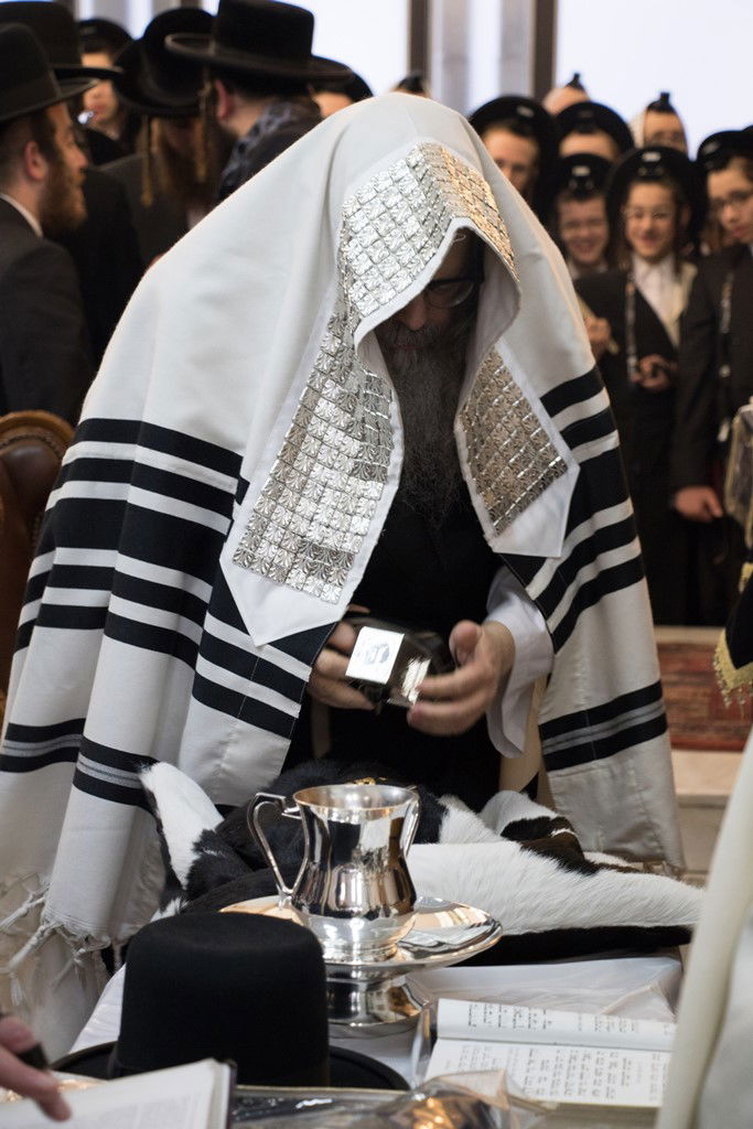 גלריה: האדמו"ר מסאטמר קפץ לביקור בזק באנטוורפן