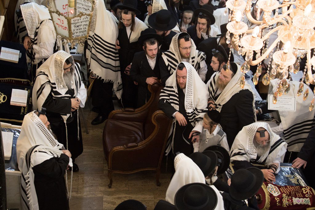 גלריה: האדמו"ר מסאטמר קפץ לביקור בזק באנטוורפן