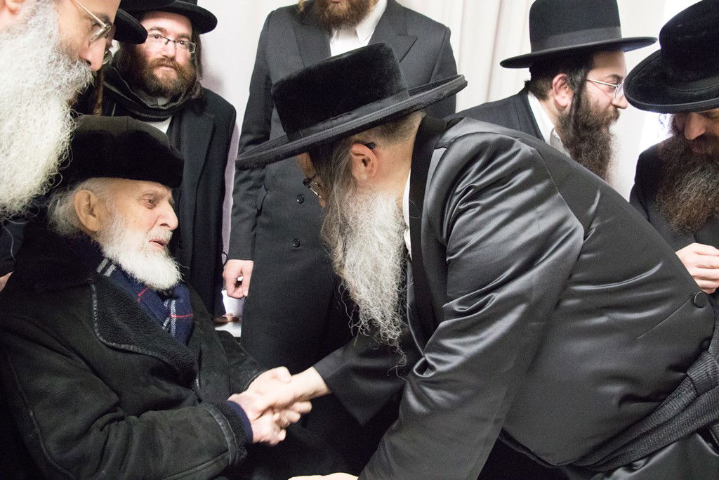 גלריה: האדמו"ר מסאטמר קפץ לביקור בזק באנטוורפן