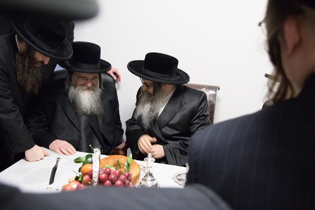 גלריה: האדמו"ר מסאטמר קפץ לביקור בזק באנטוורפן