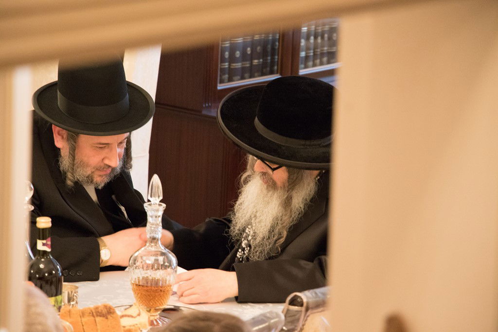 גלריה: האדמו"ר מסאטמר קפץ לביקור בזק באנטוורפן