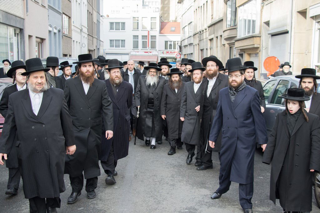 גלריה: האדמו"ר מסאטמר קפץ לביקור בזק באנטוורפן