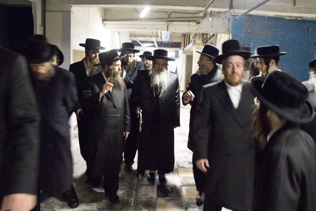 גלריה: האדמו"ר מסאטמר קפץ לביקור בזק באנטוורפן