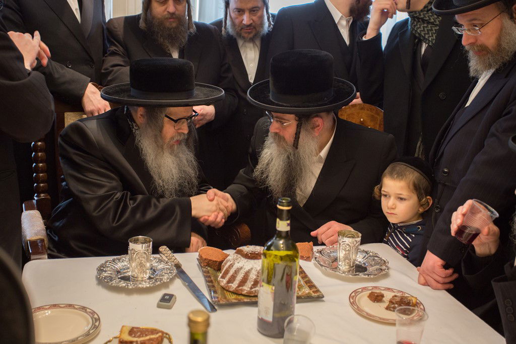 גלריה: האדמו"ר מסאטמר קפץ לביקור בזק באנטוורפן