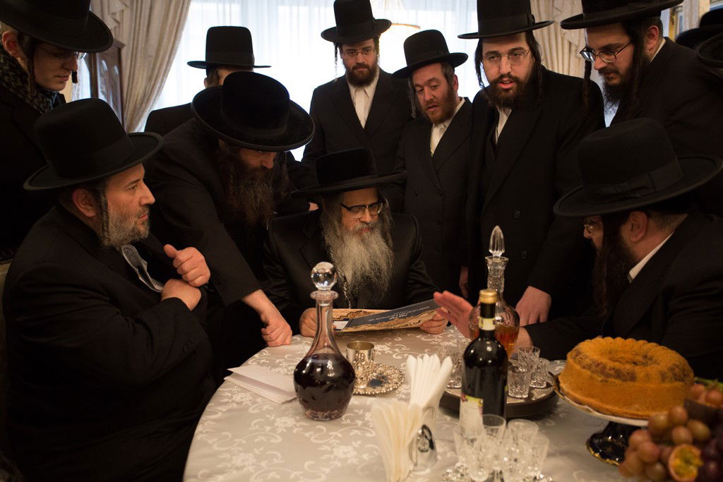 גלריה: האדמו"ר מסאטמר קפץ לביקור בזק באנטוורפן