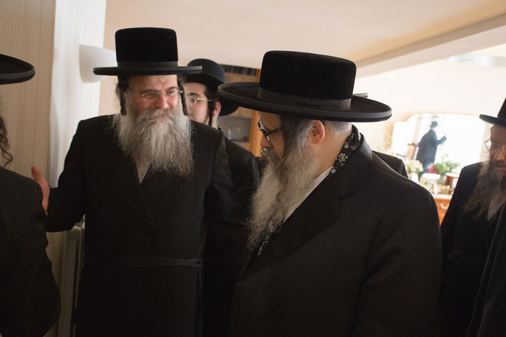 גלריה: האדמו"ר מסאטמר קפץ לביקור בזק באנטוורפן