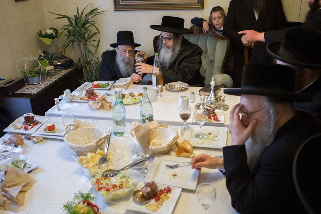 גלריה: האדמו"ר מסאטמר קפץ לביקור בזק באנטוורפן