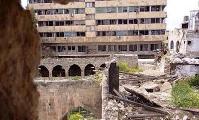 בית הכנסת העתיק בחאלב שבסוריה בסכנת הריסה