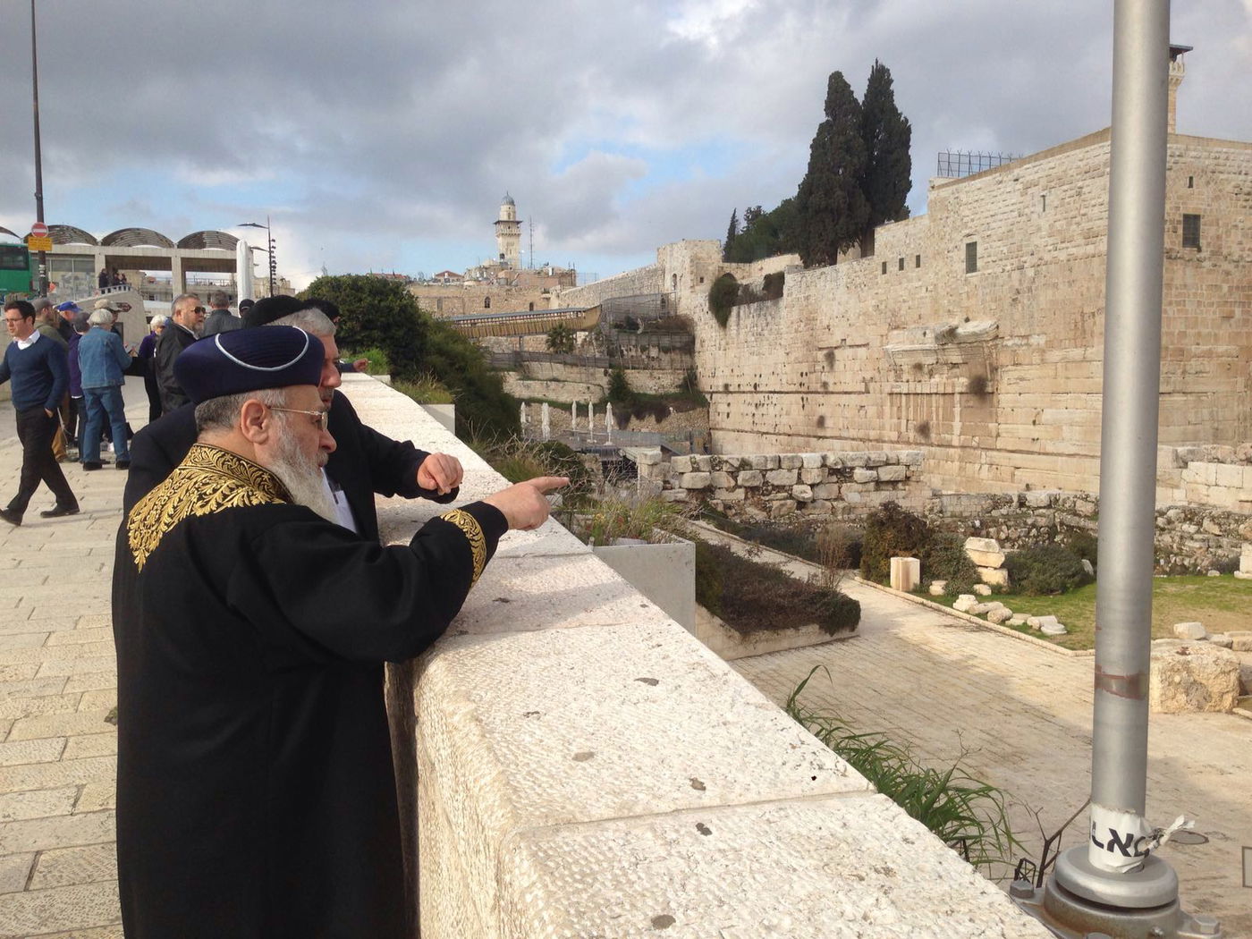 הראשון לציון ליד הרחבה, היום