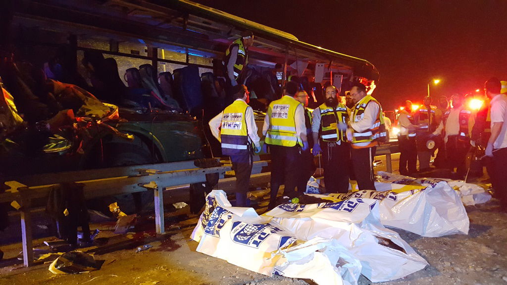 תיעוד מדמם: כך נראתה הזירה הקשה ב"אסון 402"