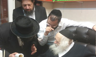 גדולי ישראל השתתפו בכתיבת ספר תורה לכבוד דוד המלך