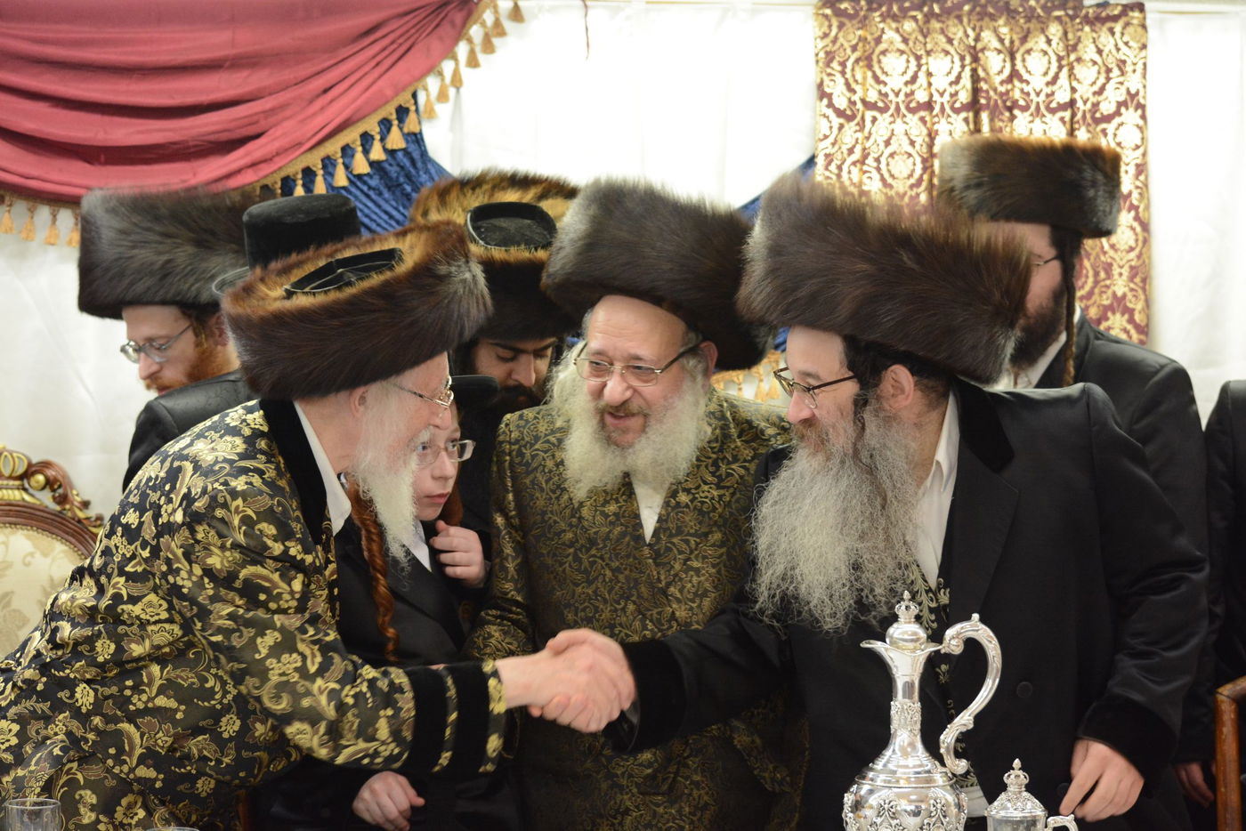 בר מצווה לנכד האדמו"ר מדעעש • גלריה