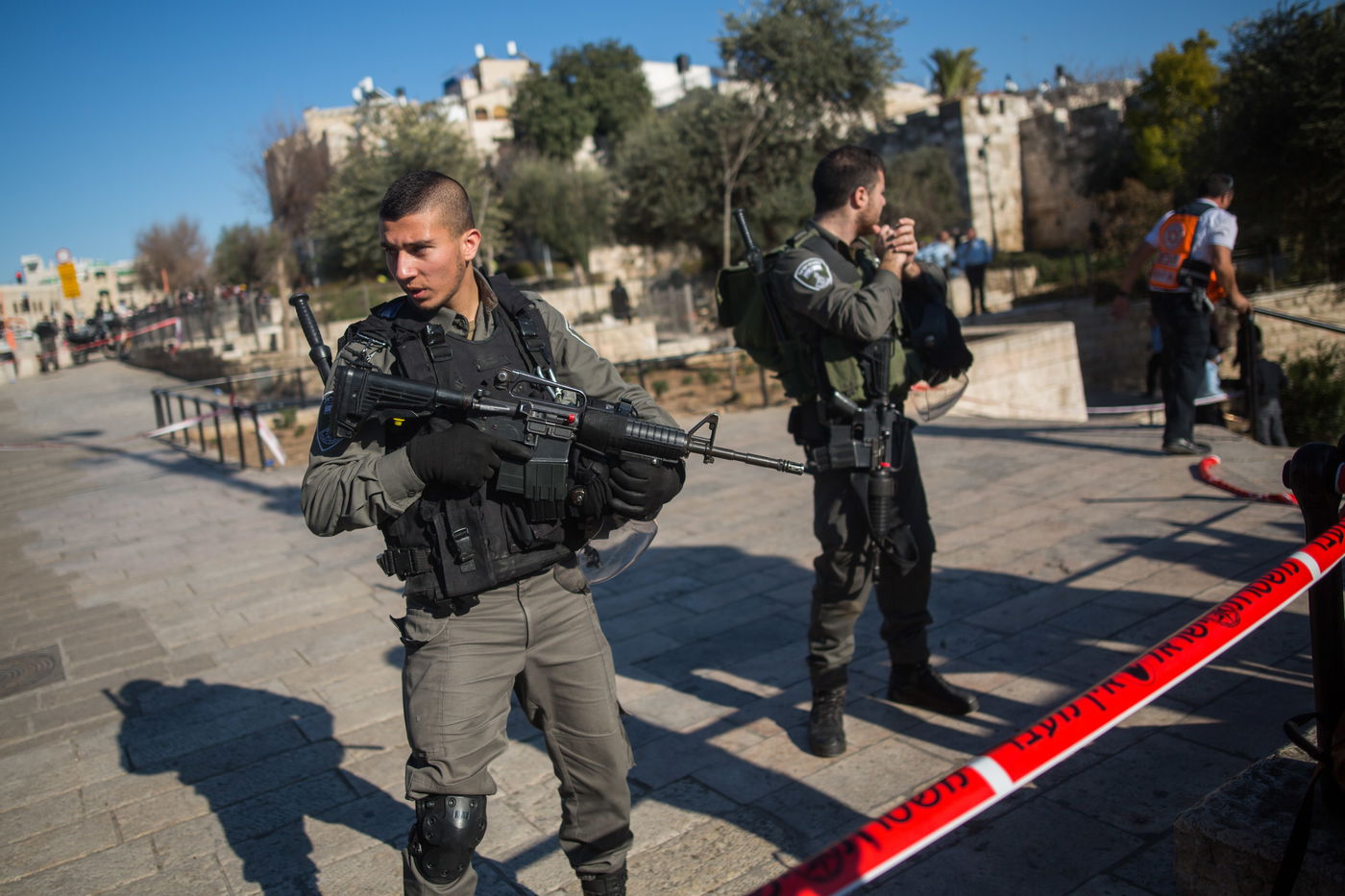 לוחמי מג"ב בשער שכם, ארכיון