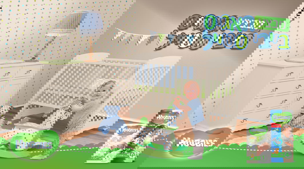 HUGGIES בונה לכם את חדר הילדים