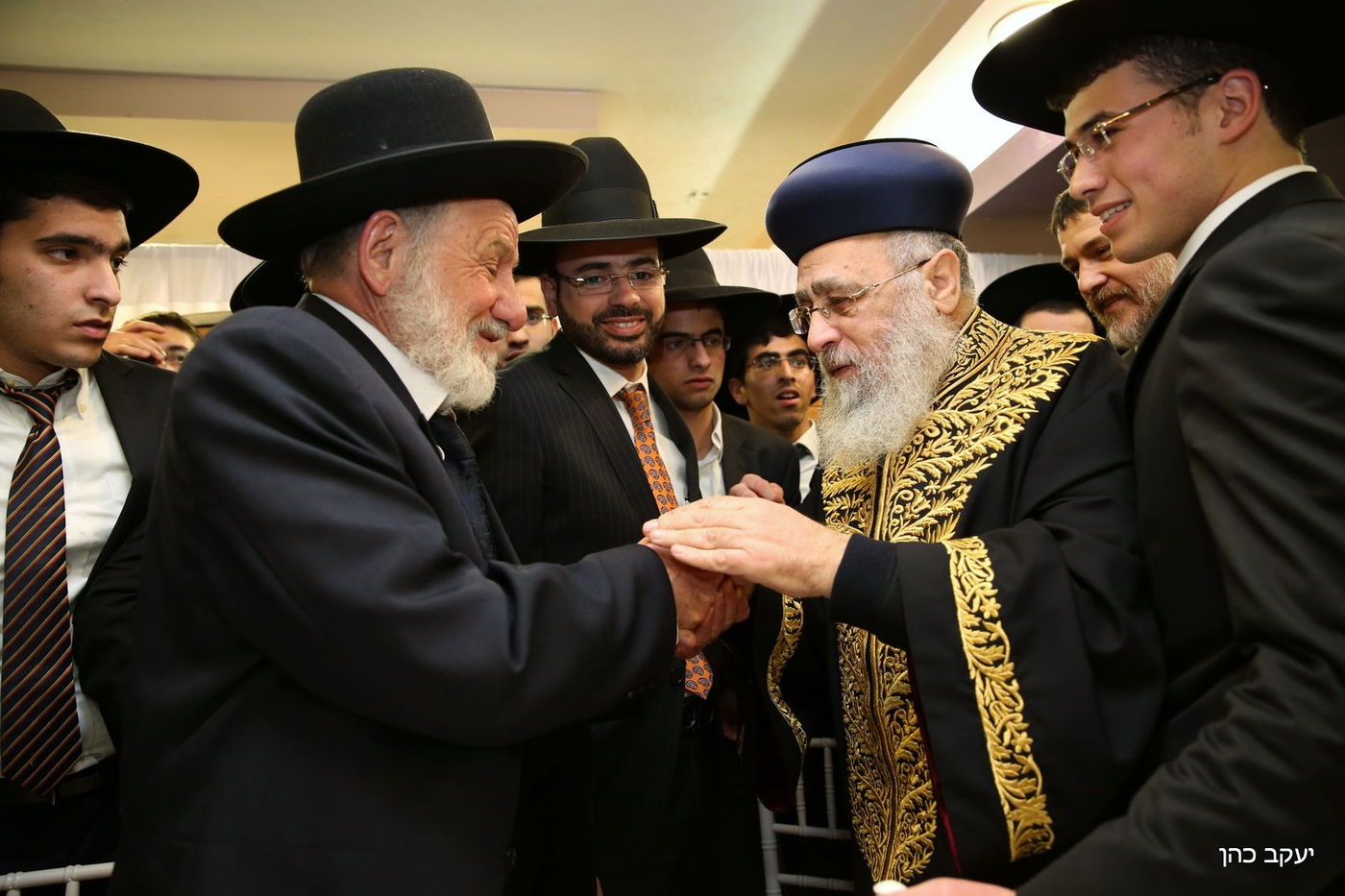 גלריה: חתונת נכדתו הראשונה של הדיין רבי ציון בוארון