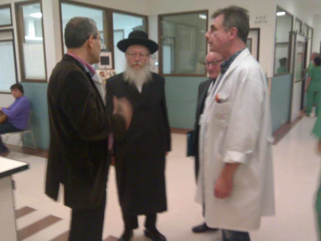 ליצמן נפגש עם נציב הבריאות האירופי