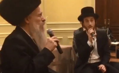 בבר מצווה: הסבא מרדכי בן דוד בדואט עם נכדו - בנו של יידל ורדיגר • צפו