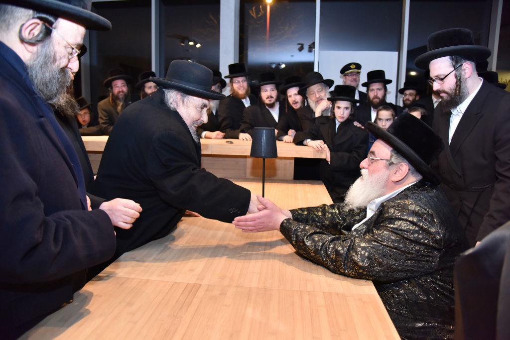 גלריה מסכמת: האדמו"ר מויז'ניץ כבש את אנטוורפן