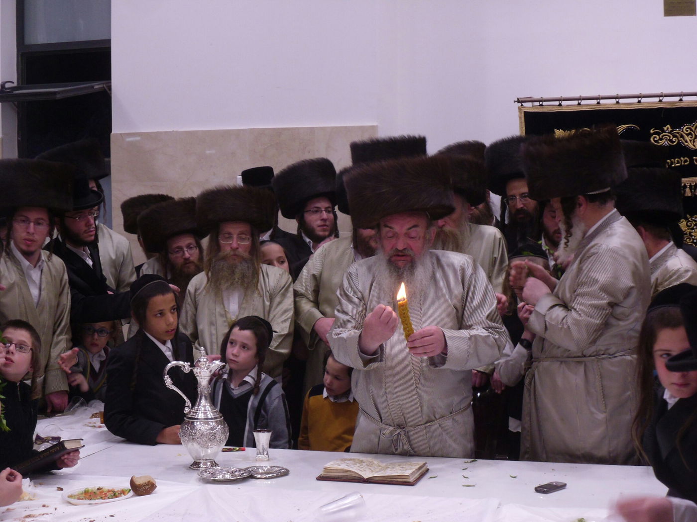 האדמו"ר מלעלוב שבת בביתר עילית • גלריה