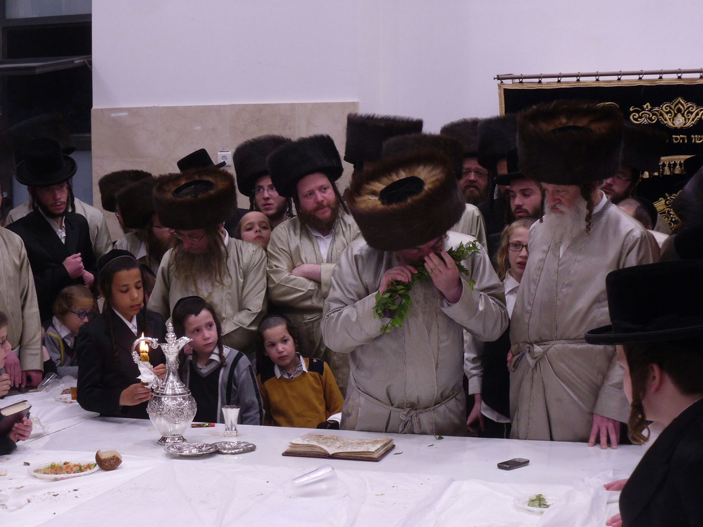 האדמו"ר מלעלוב שבת בביתר עילית • גלריה