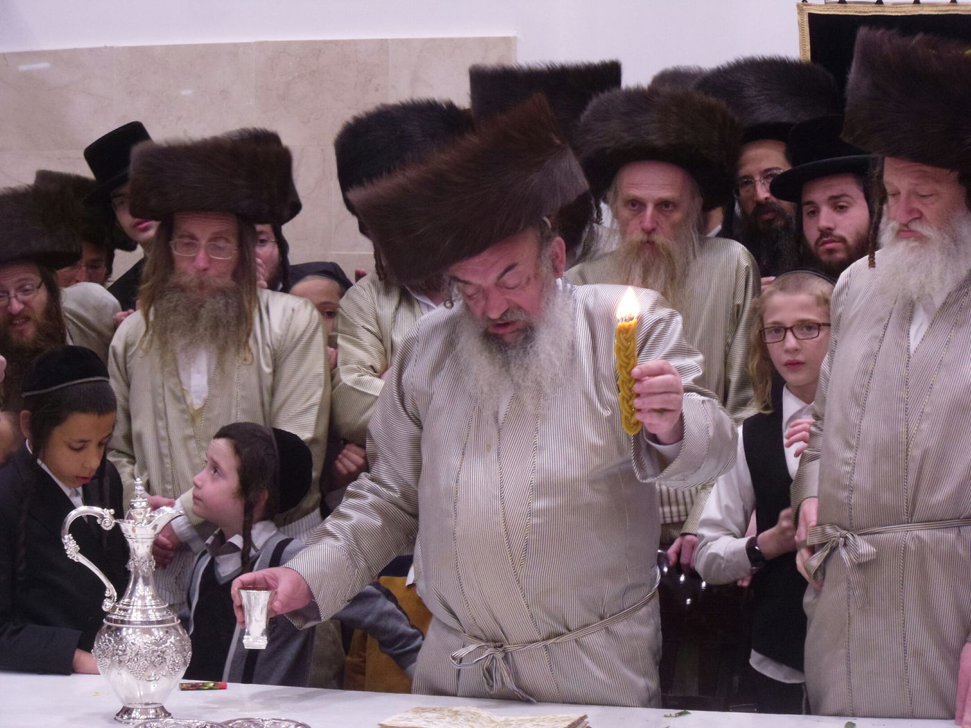 האדמו"ר מלעלוב שבת בביתר עילית • גלריה