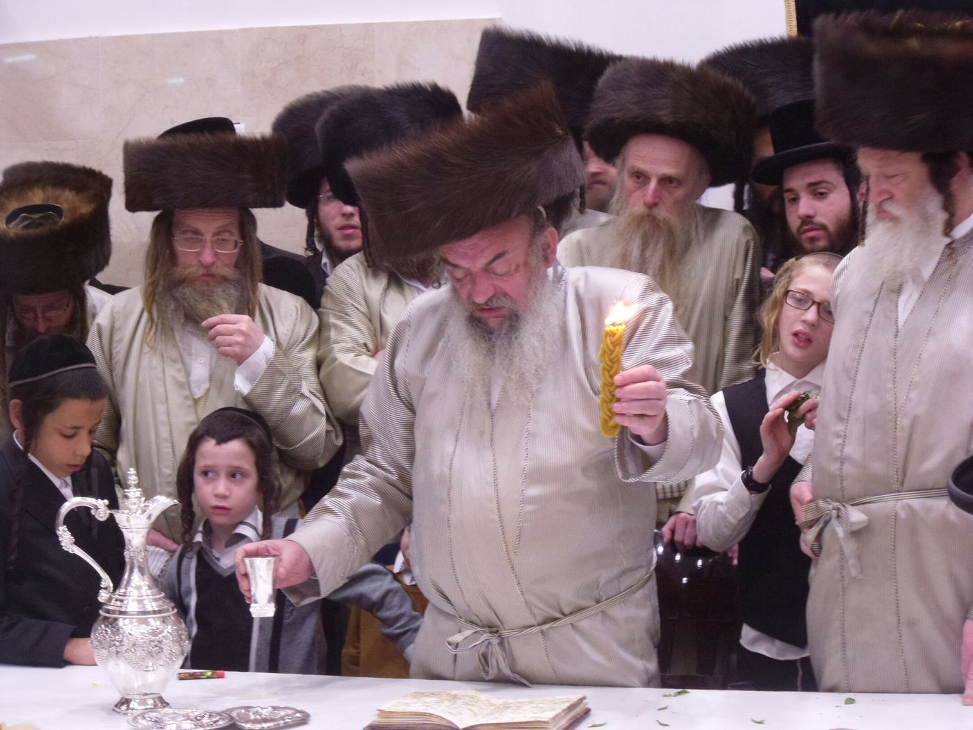 האדמו"ר מלעלוב שבת בביתר עילית • גלריה