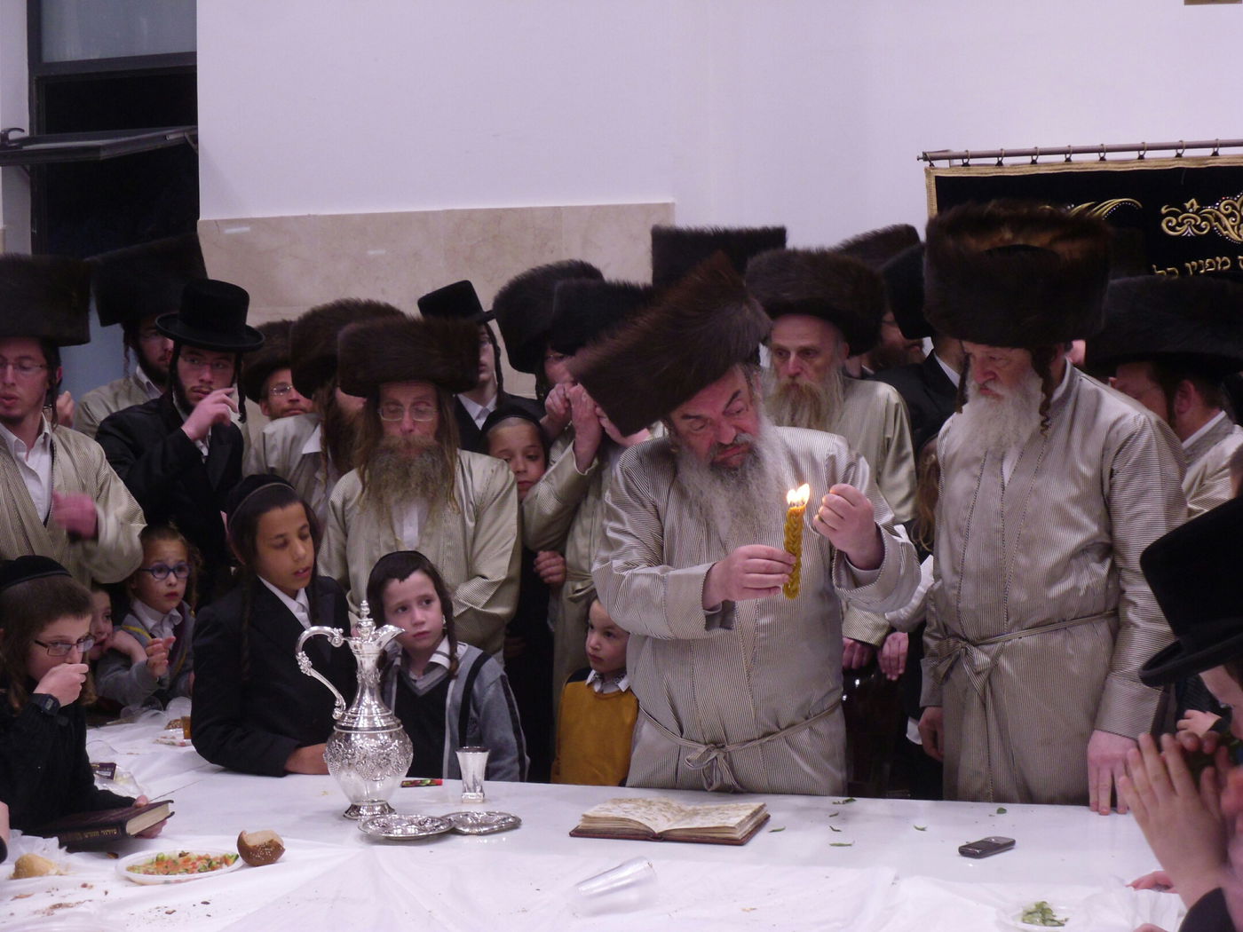 האדמו"ר מלעלוב שבת בביתר עילית • גלריה