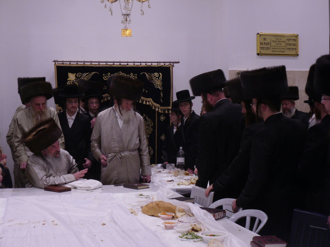 האדמו"ר מלעלוב שבת בביתר עילית • גלריה