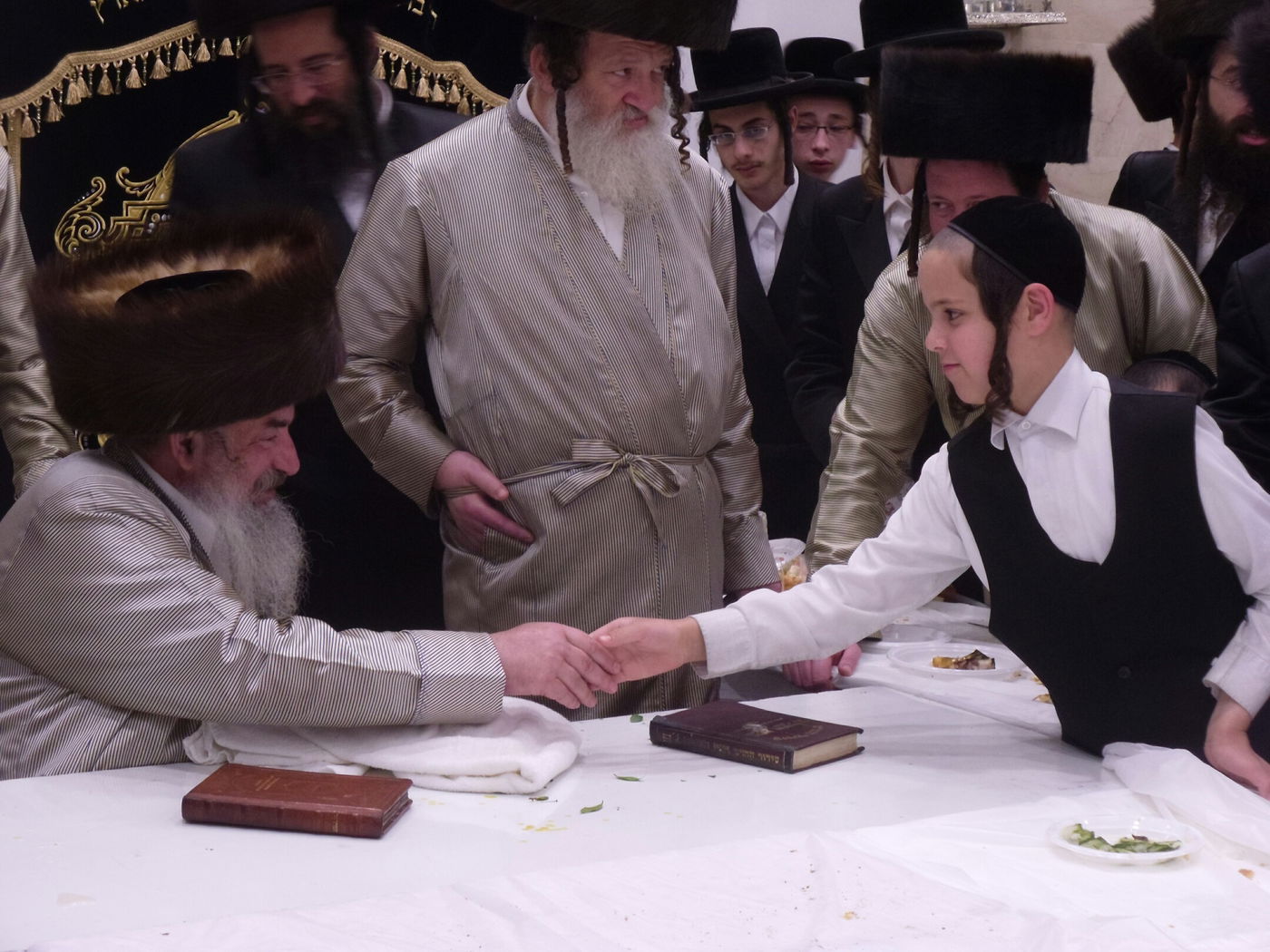 האדמו"ר מלעלוב שבת בביתר עילית • גלריה