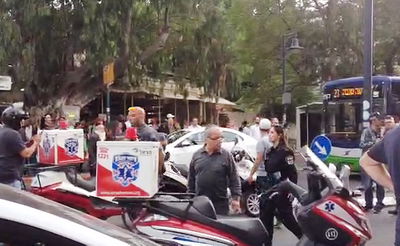 זירת הפיגוע