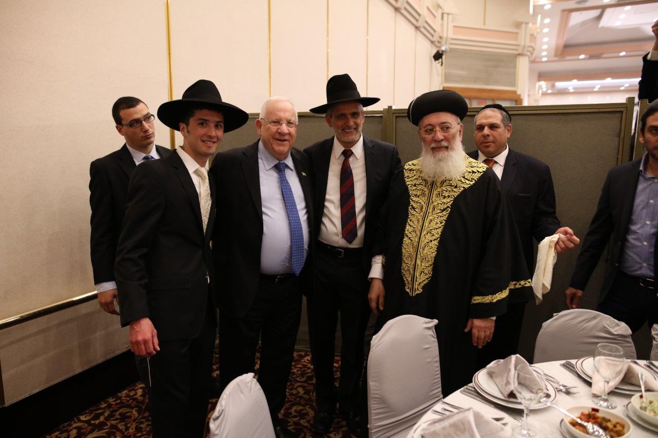 הגר"ש עמאר, אלי ישי והנשיא ריבלין