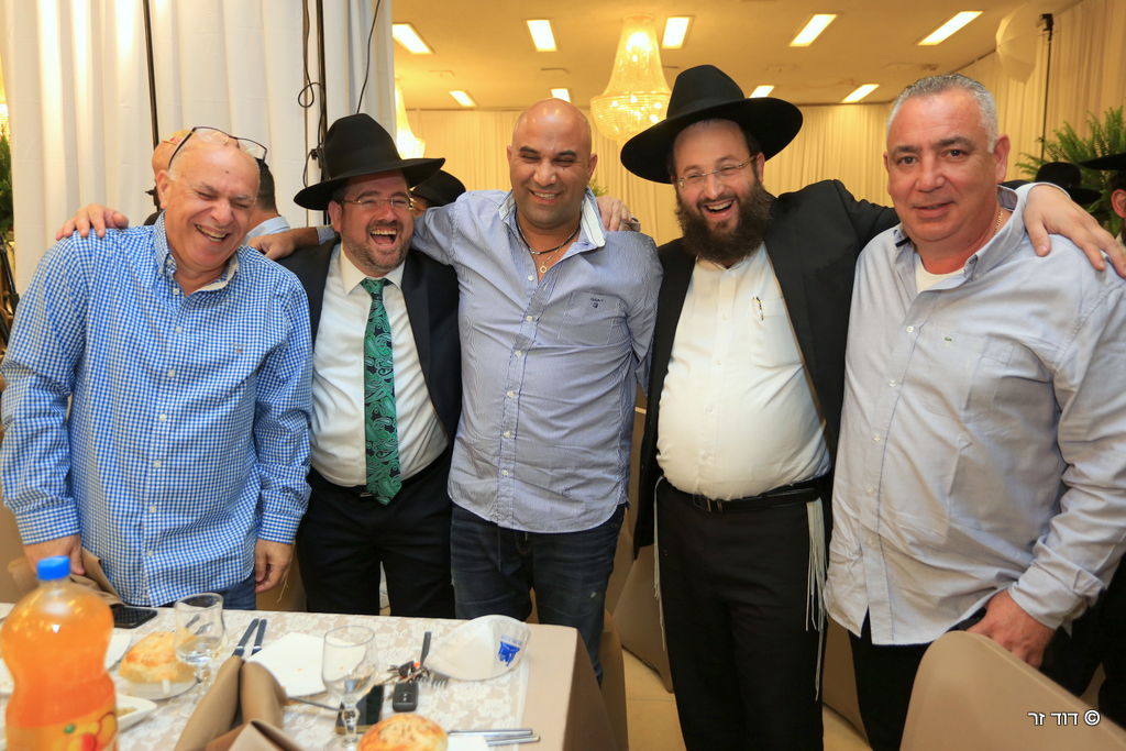 הרב רפי מנת ברמץ את בנו, כולם התייצבו