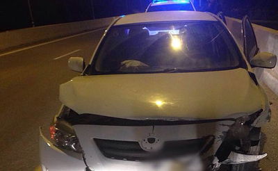 הרכב בו נסעה הצעירה