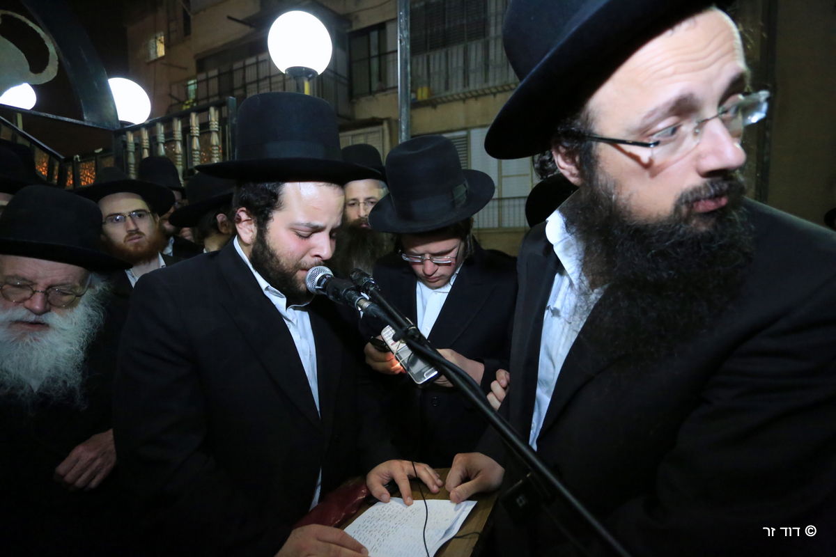 תיעוד דומע: הלוויית הרב ישראל גריינמן ז"ל