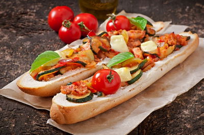 אנטיפסטי - ירקות קלויים בתנור