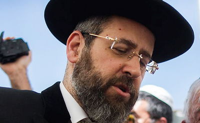הרב הראשי הגר"ד לאו ביקש מחילה מעניי ירושלים
