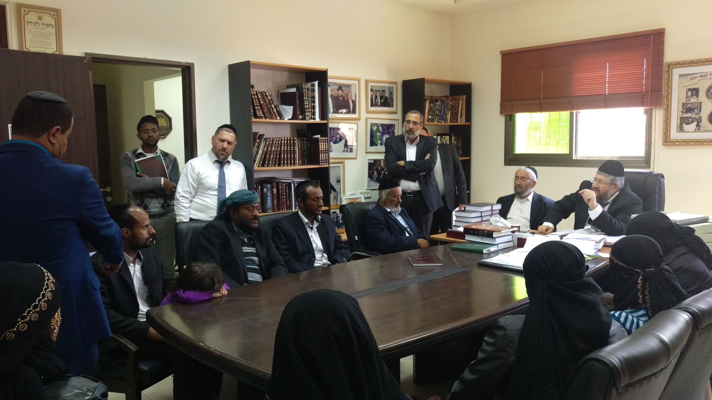 העולים עם הרב דרעי