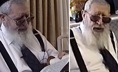 מרן הרב עובדיה יוסף בקריאת המגילה וסעודת פורים • צפו