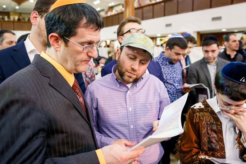 גלריה: כך חגגו בבירת רוסיה את פורים