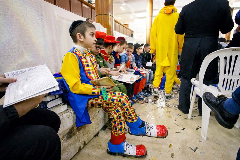גלריה: כך חגגו בבירת רוסיה את פורים