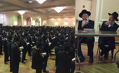 בליקווד התפללו לרפואת ראש ישיבת בריסק