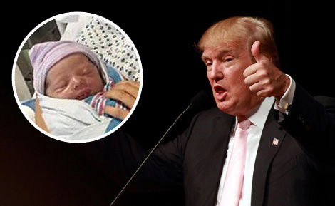 טראמפ והנכד