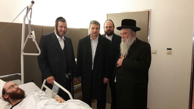 חבר הפרלמנט הבלגי בבית החולים, הבוקר