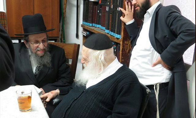 האבא רי שמואל קמינצקי אצל מרן הגר"ח
