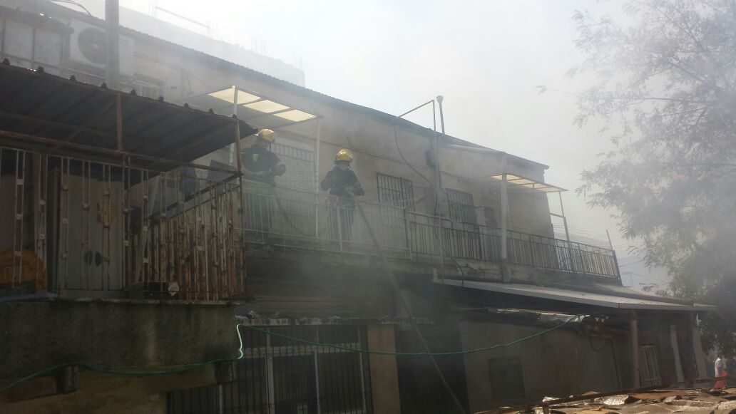 צפו בווידאו: לוחמי האש נלחמים בלהבות