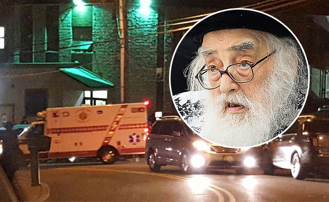 הרבי מויזנ'יץ מונסי על רקע הפינוי לבית החולים