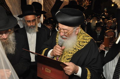 הראשל"צ הגר"ש עמאר, אמש