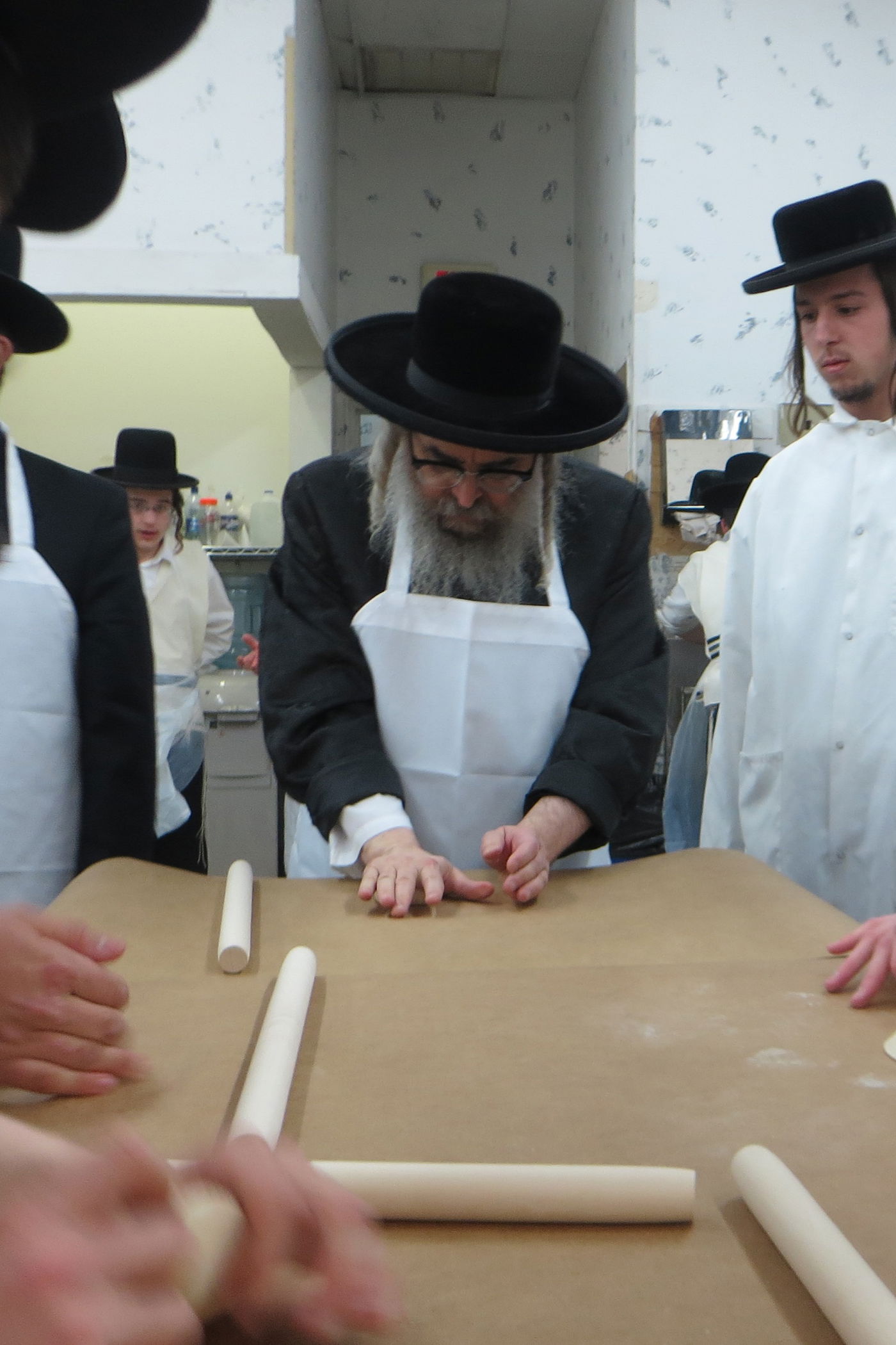 גלריה: הרבי מסאטמר מתכונן לחג הפסח